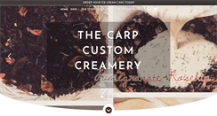 Desktop Screenshot of custom-creamery.com